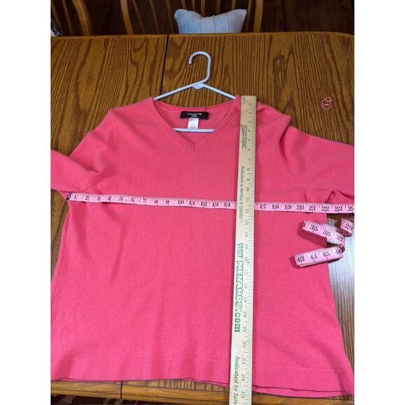 jones new york womens 100% cashmere size 2XL hot pink - Picture 5 of 6